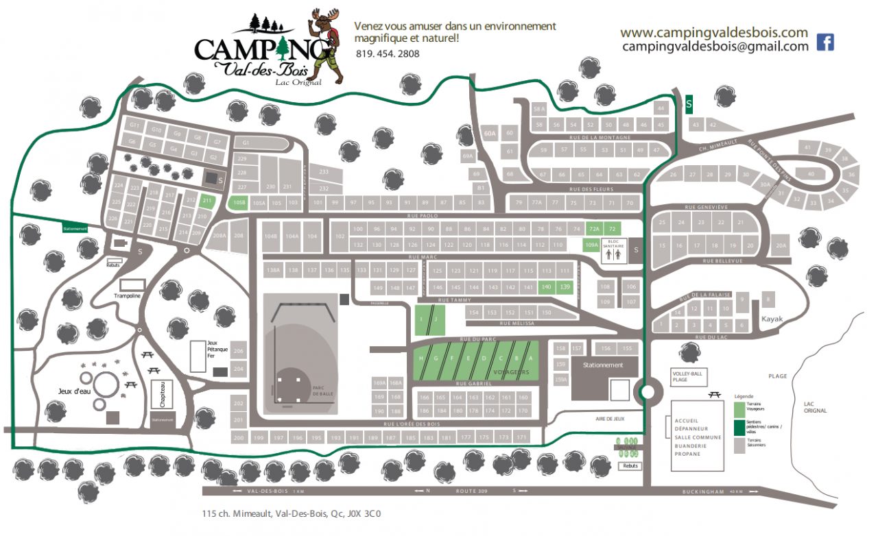 Réservations Camping ValdesBois